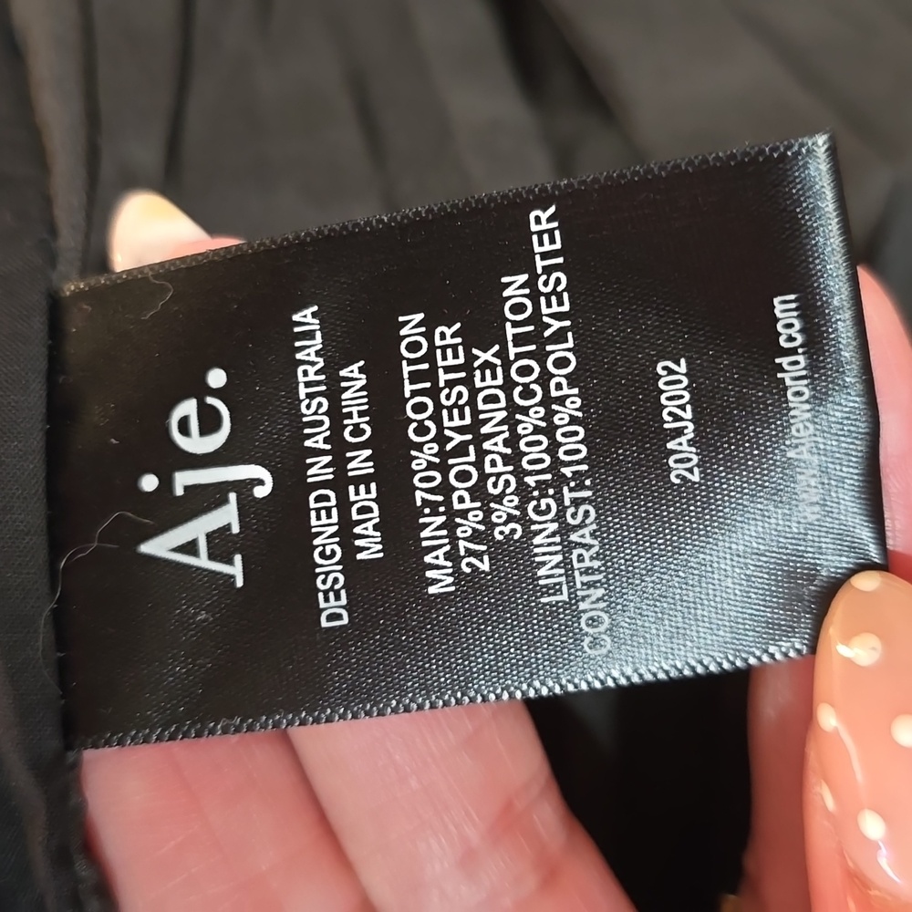 Aje Prima Pleat Trench Coat NWOT Size AU 12/US 8 - Picture 13 of 15